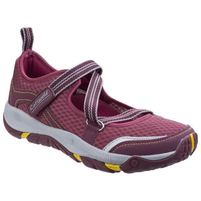 Cotswold Norton Hiking Shoes-Wine-Main