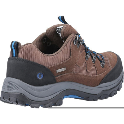 Cotswold Oxerton Hiking Shoes-Brown-Blue-2