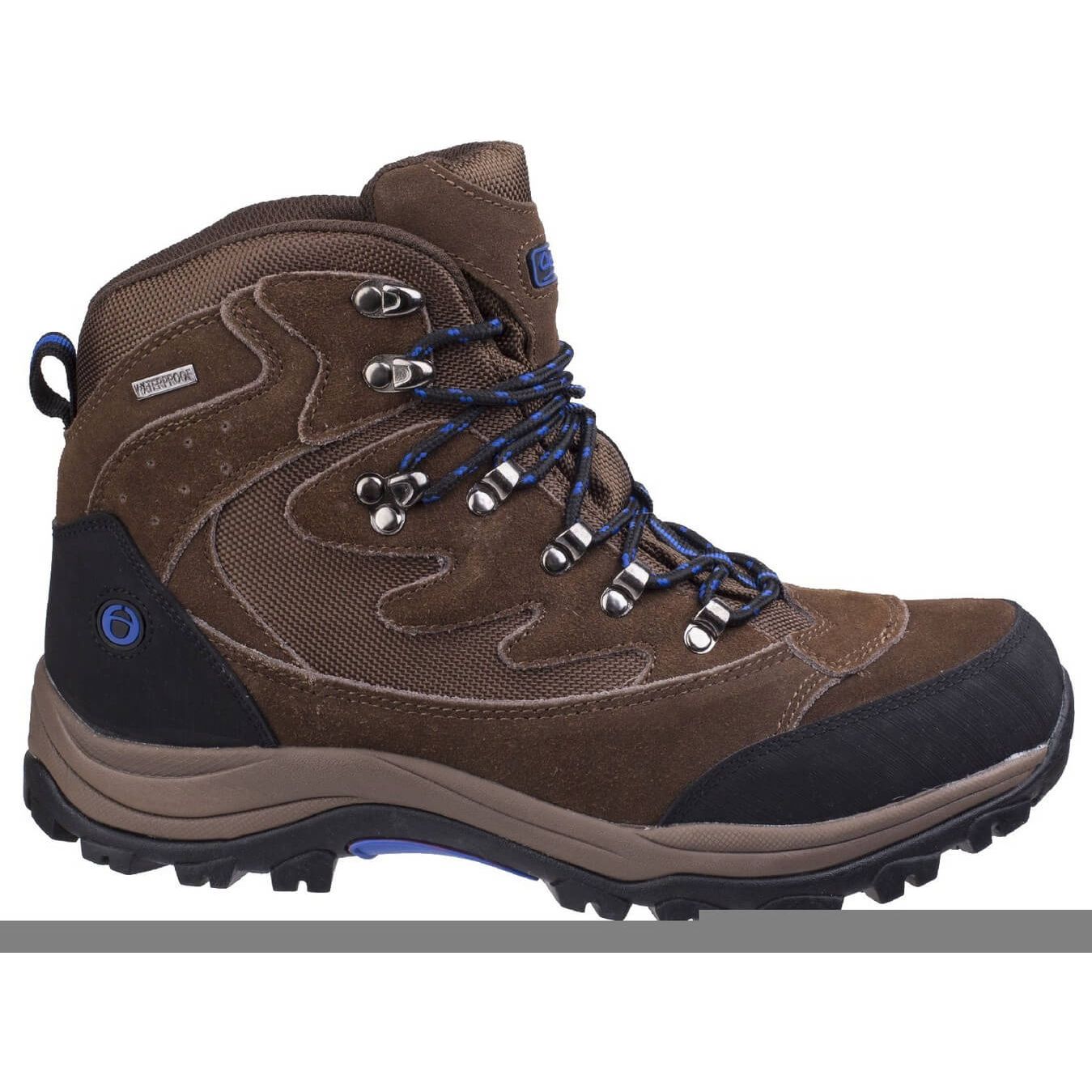 Cotswold Oxerton Waterproof Hiking Shoes-Brown-4