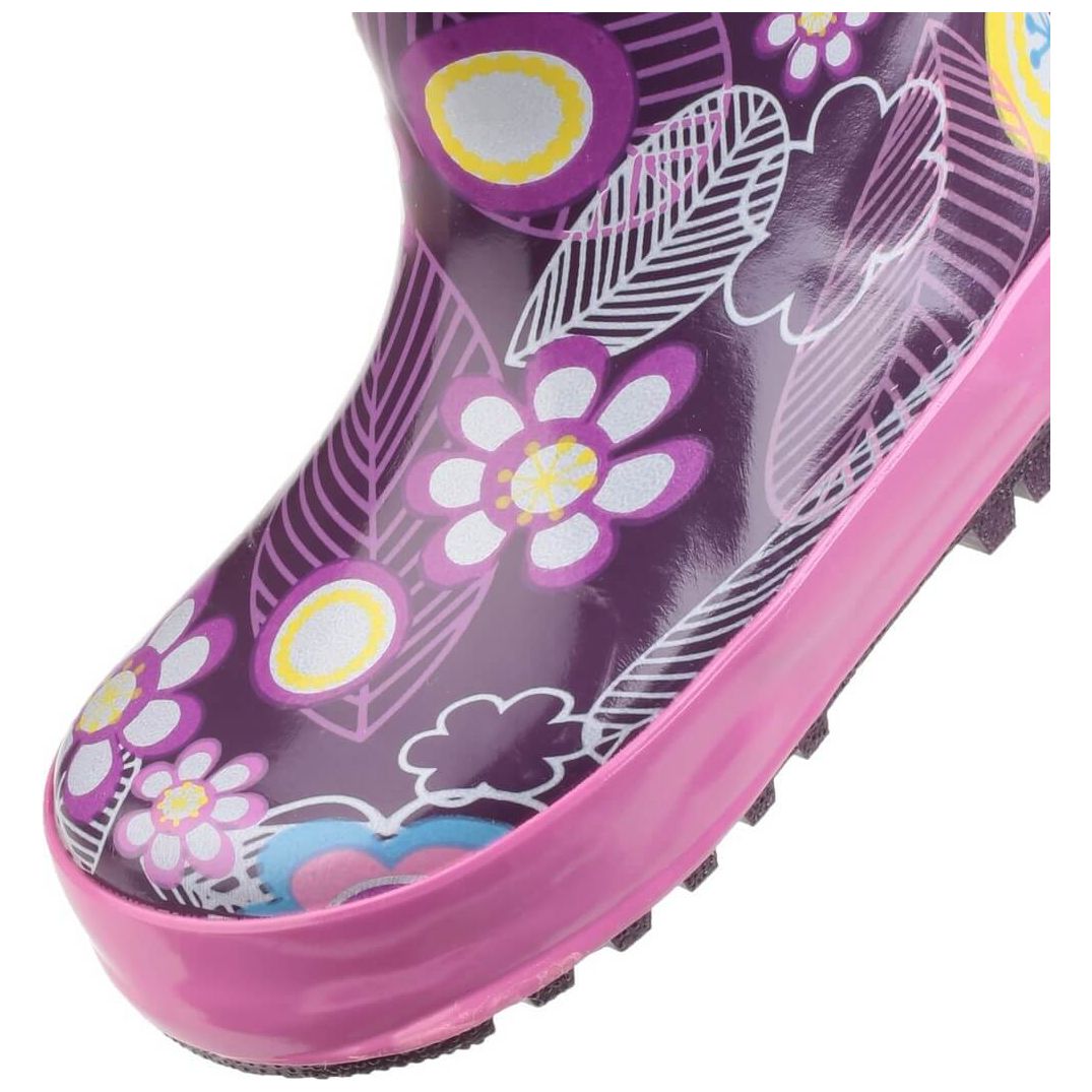 Cotswold Puddle Waterproof Boots-Flower-7