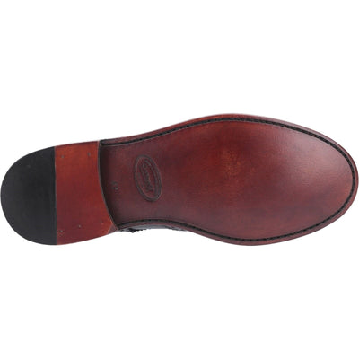 Cotswold Quenington Leather Shoes-Black-3