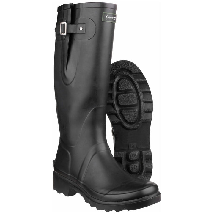 Cotswold Ragley Waterproof Wellies-Black-3