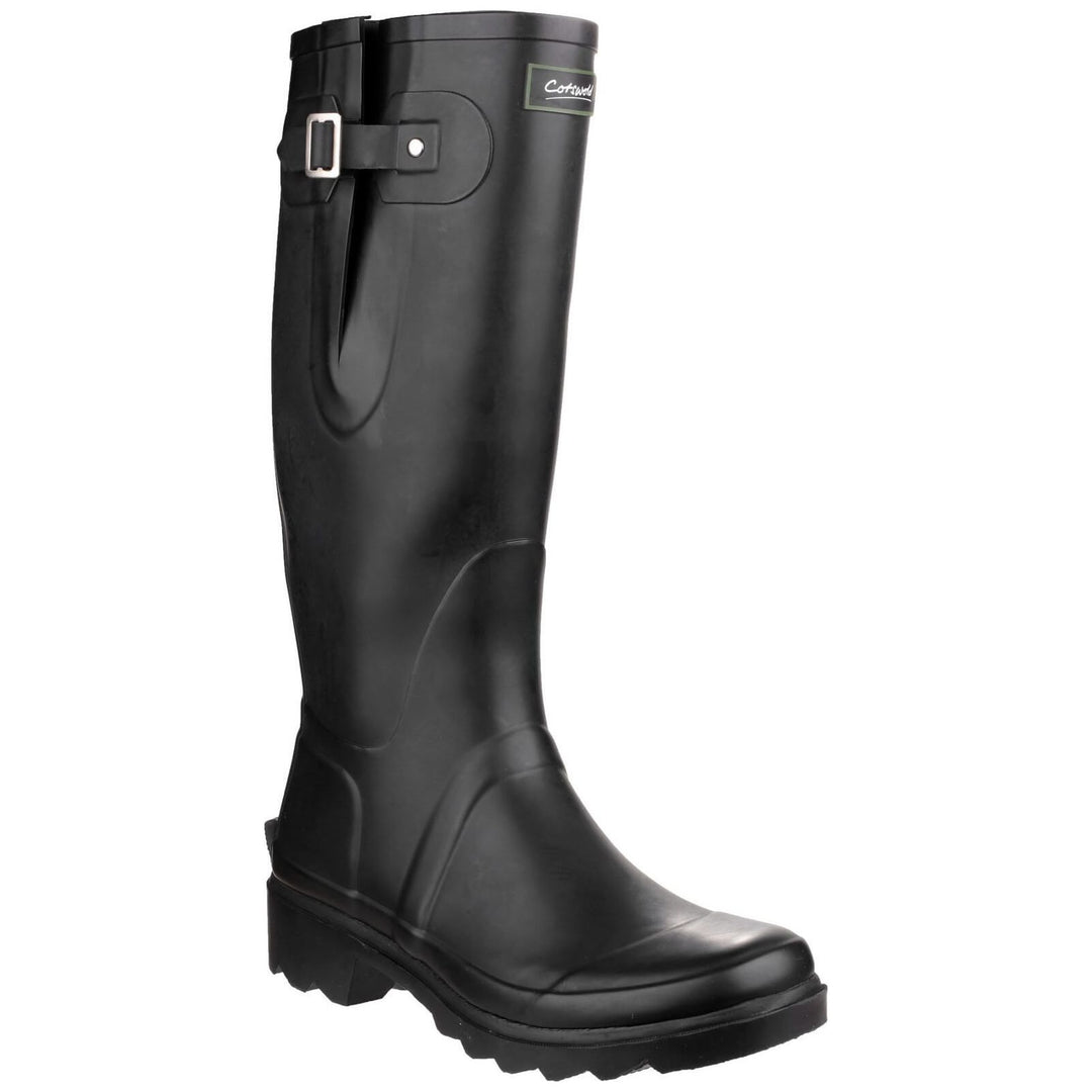 Cotswold Ragley Waterproof Wellies-Black-Main