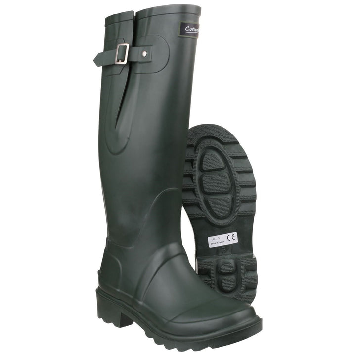 Cotswold Ragley Waterproof Wellies-Green-3