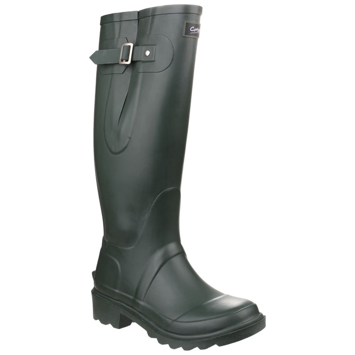 Cotswold Ragley Waterproof Wellies-Green-Main