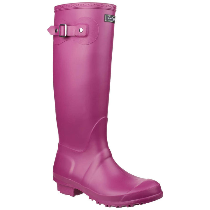 Cotswold Sandringham Buckle Wellies-Berry-5