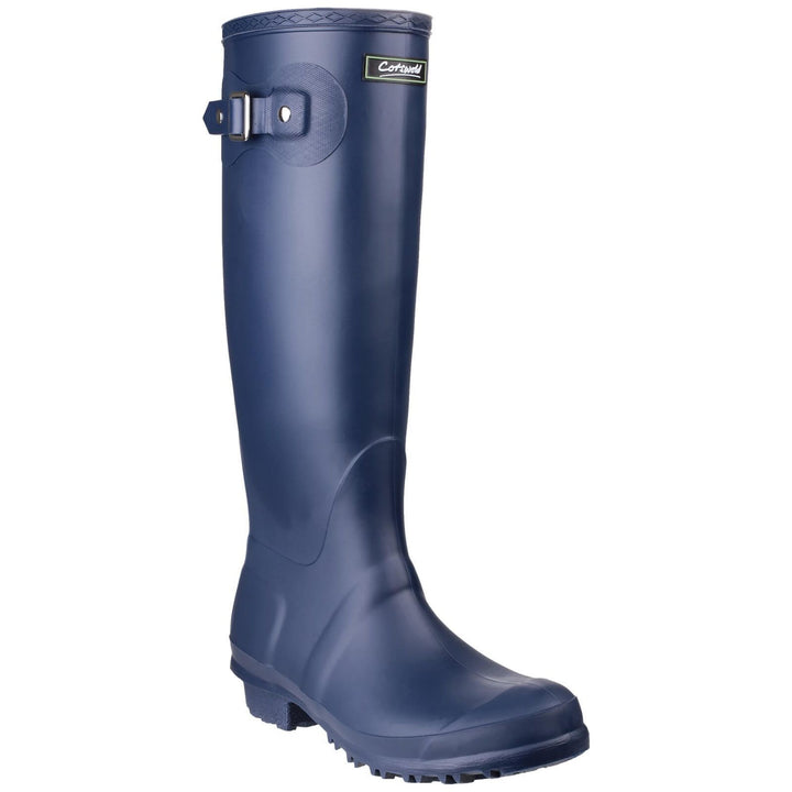 Cotswold Sandringham Buckle Wellies-Navy-Main