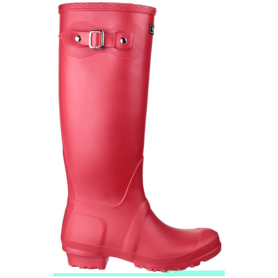 Cotswold Sandringham Buckle Wellies-Red-5
