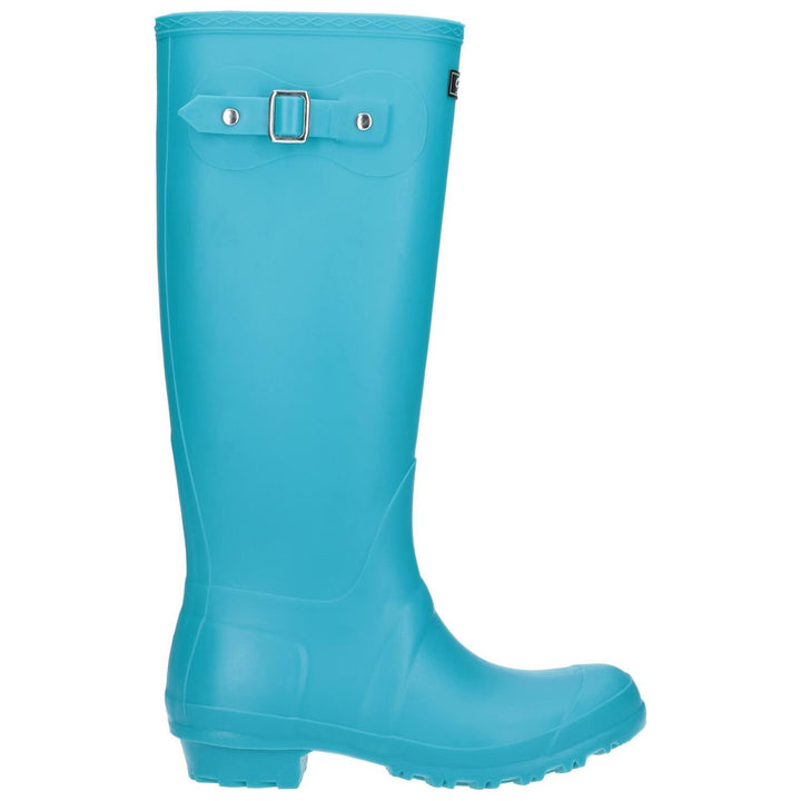 Cotswold Sandringham Buckle Wellies-Turquoise-4