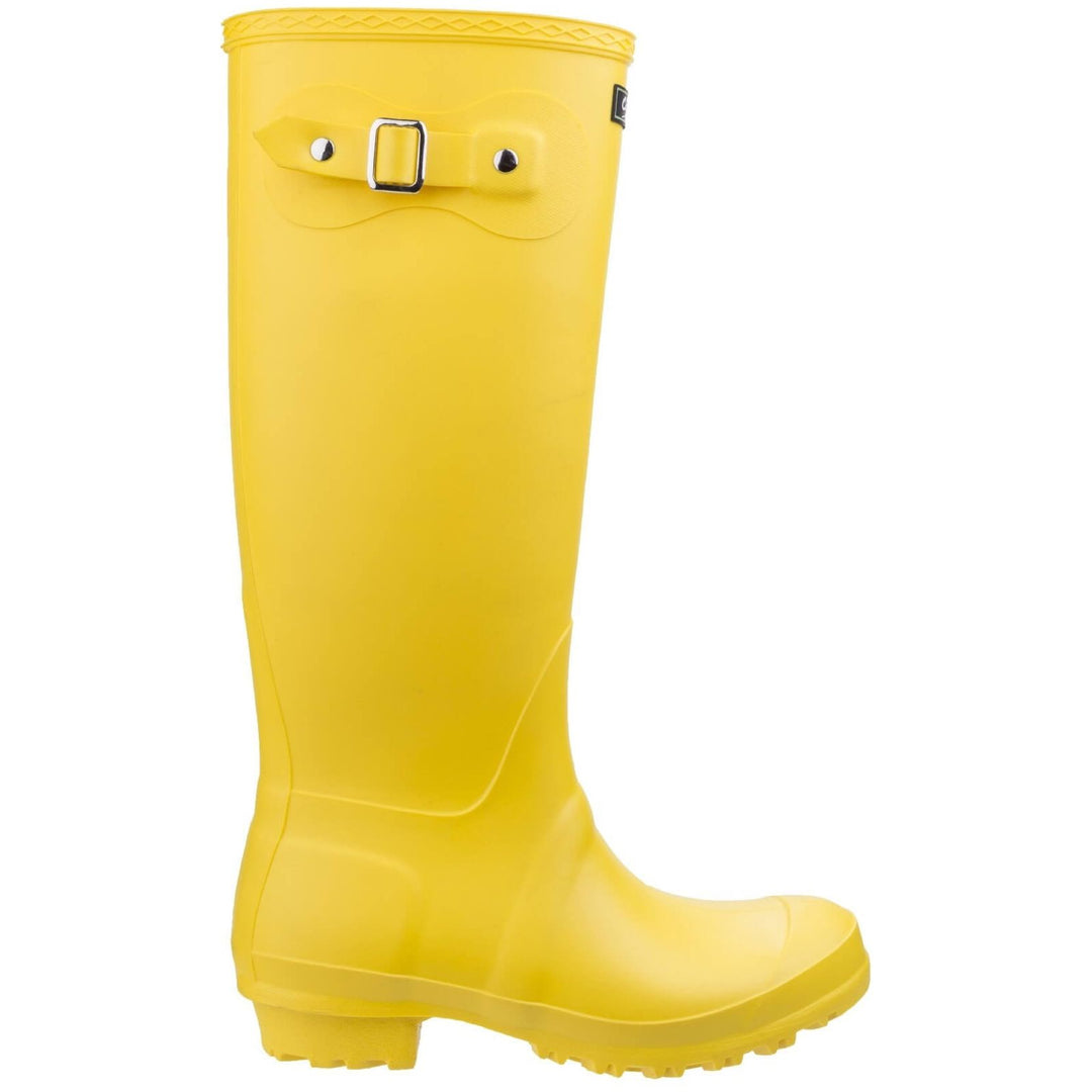 Cotswold Sandringham Buckle Wellies-Yellow-4