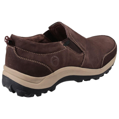 Cotswold Sheepscombe Slip On Shoes-Brown-2