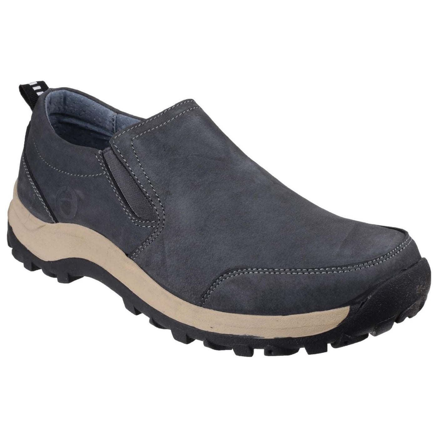 Cotswold Sheepscombe Slip On Shoes-Navy-Main