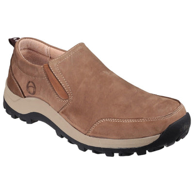 Cotswold Sheepscombe Slip On Shoes-Tan-Main