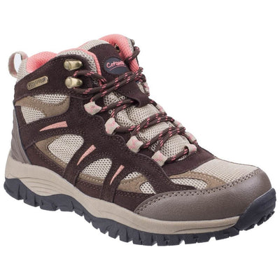 Cotswold Stowell Hiking Boots-Brown-Main