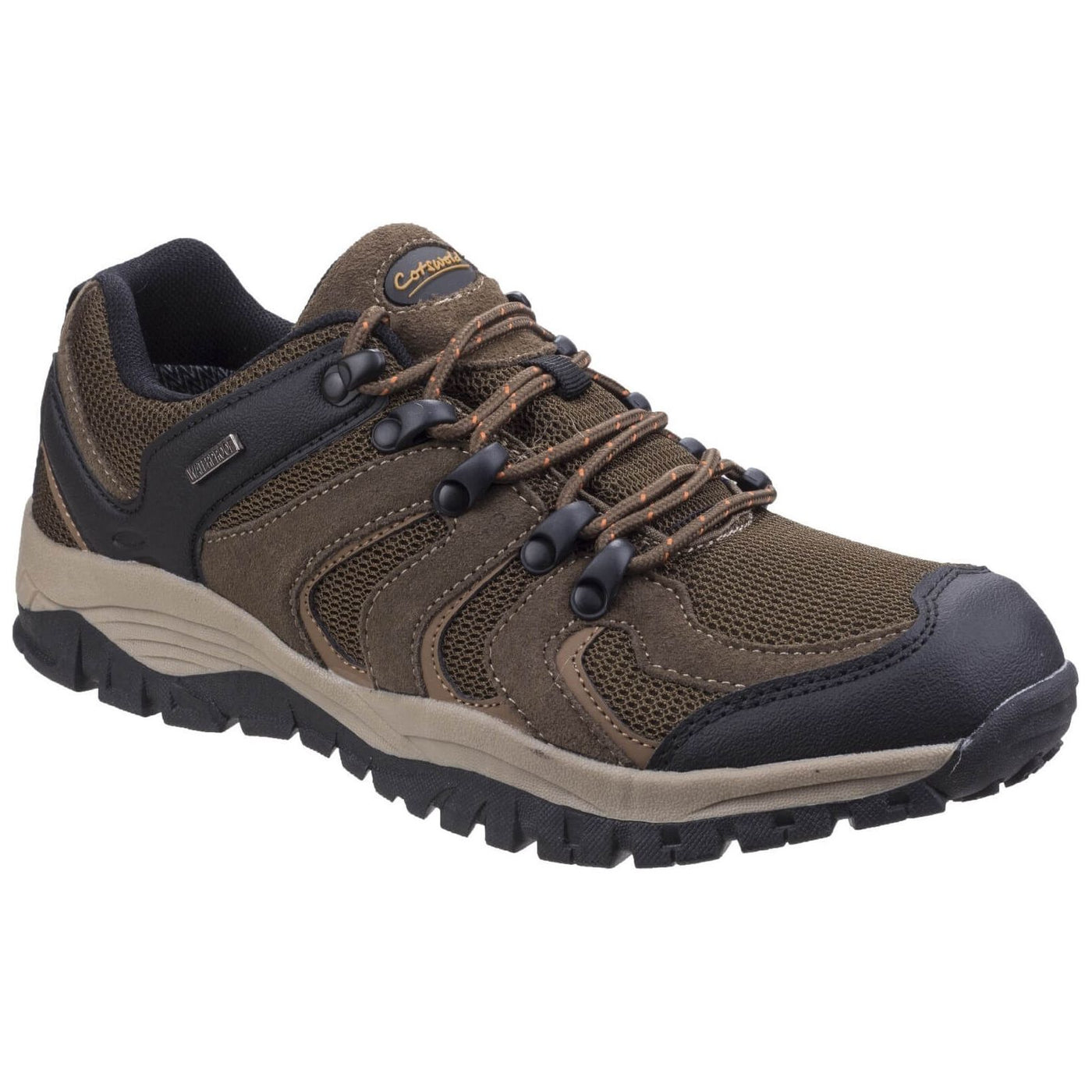 Cotswold Stowell Hiking Shoes-Brown-Main