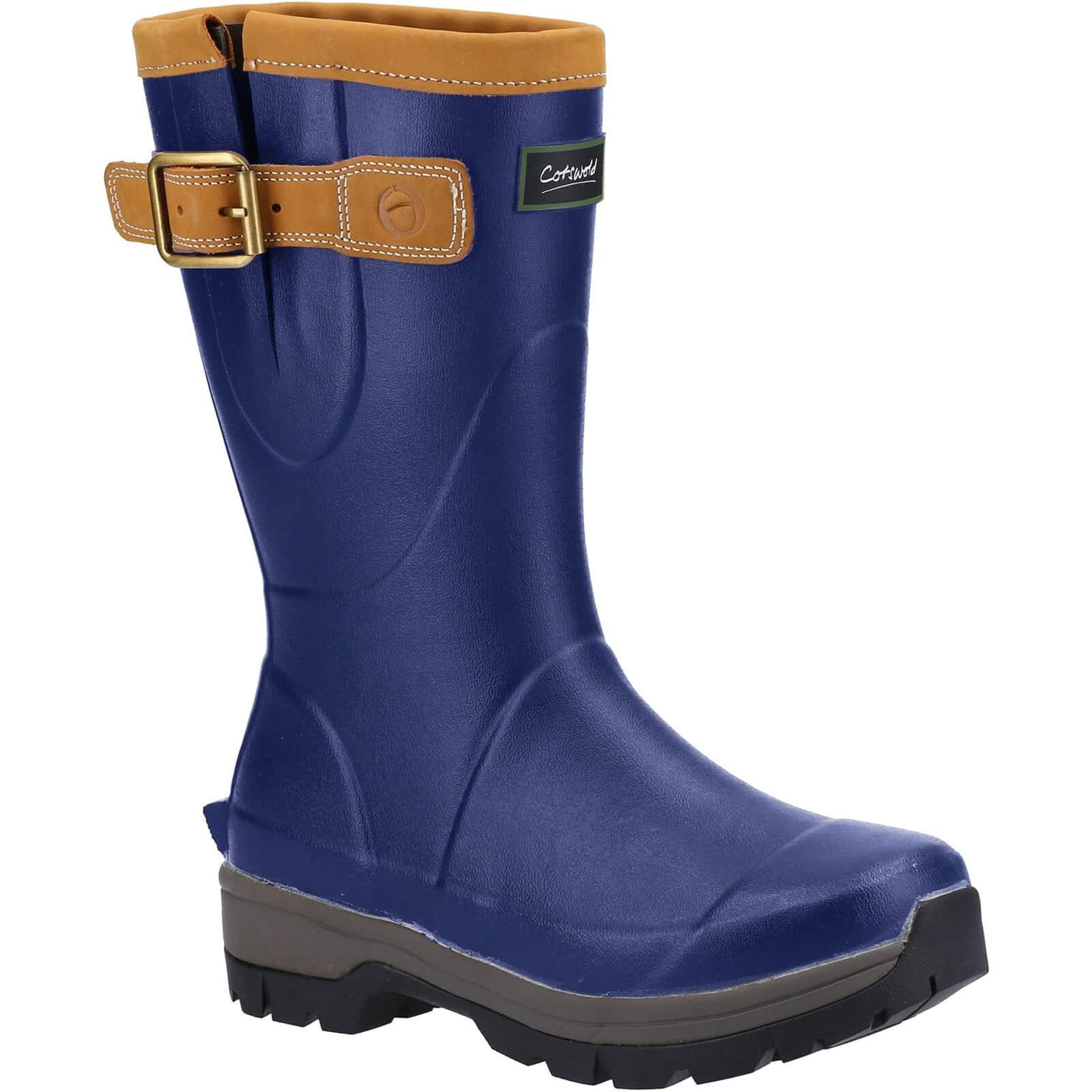 Cotswold Stratus Short Boots Navy 1#colour_navy