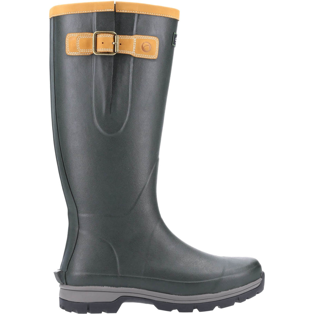 Cotswold Stratus Wellington Boots Green 4#colour_green