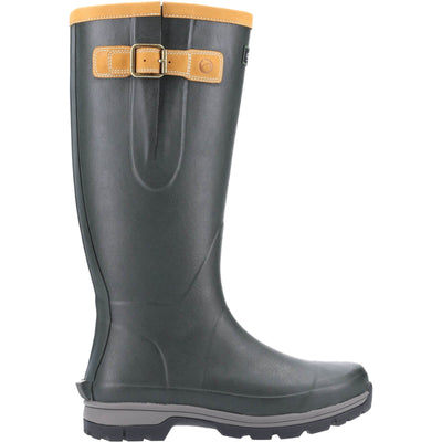 Cotswold Stratus Wellington Boots Green 4#colour_green