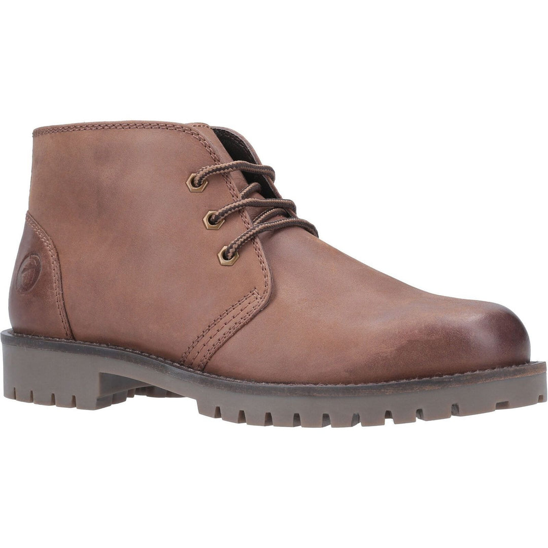 Cotswold Stroud Chukka Boots-Tan-Main