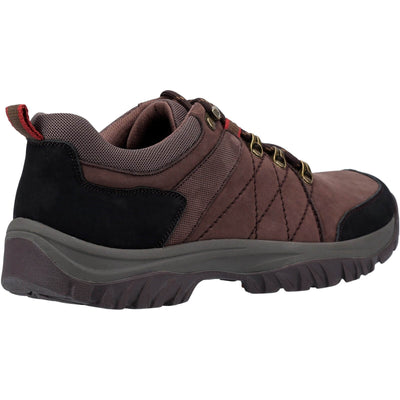 Cotswold Toddington Lace Up Shoes Brown 2#colour_brown