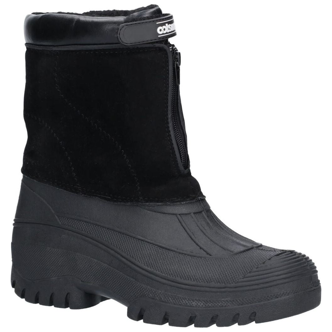Cotswold Venture Waterproof Winter Boots-Black-Main