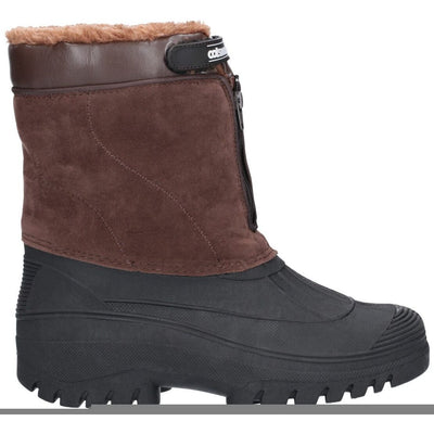 Cotswold Venture Waterproof Winter Boots-Brown-4