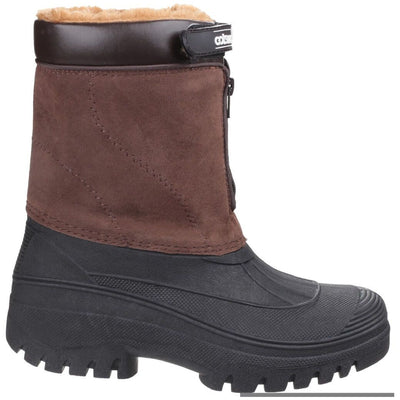 Cotswold Venture Waterproof Winter Boots-Brown-5