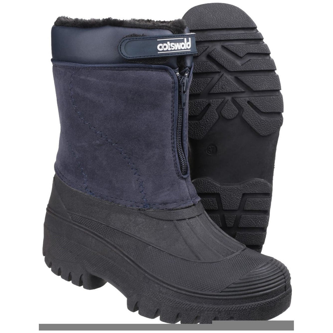 Cotswold Venture Waterproof Winter Boots-Navy-3