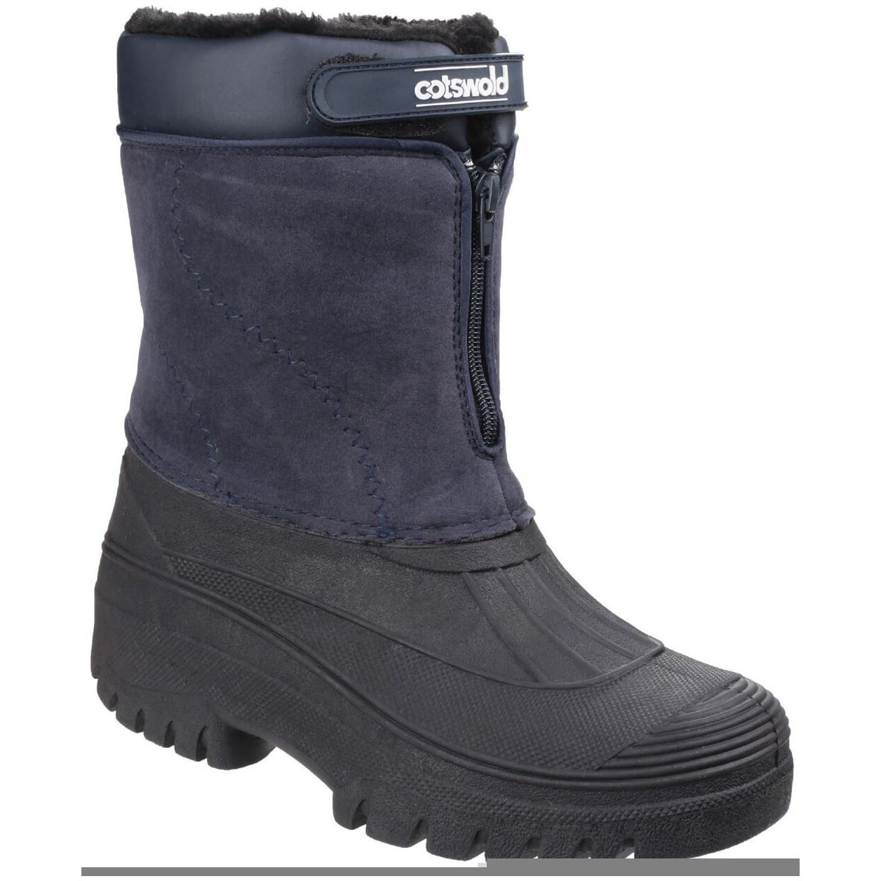 Cotswold Venture Waterproof Winter Boots-Navy-Main