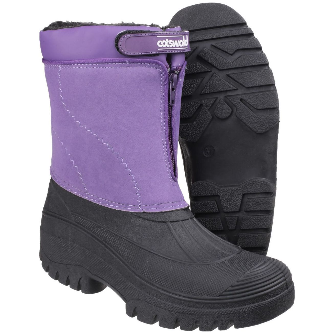 Cotswold Venture Waterproof Winter Boots-Purple-3