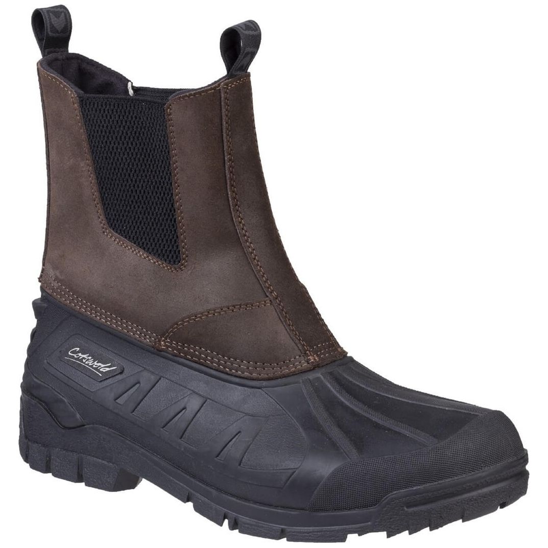 Cotswold Whiteway Hybrid Dealer Boots-Brown-Main