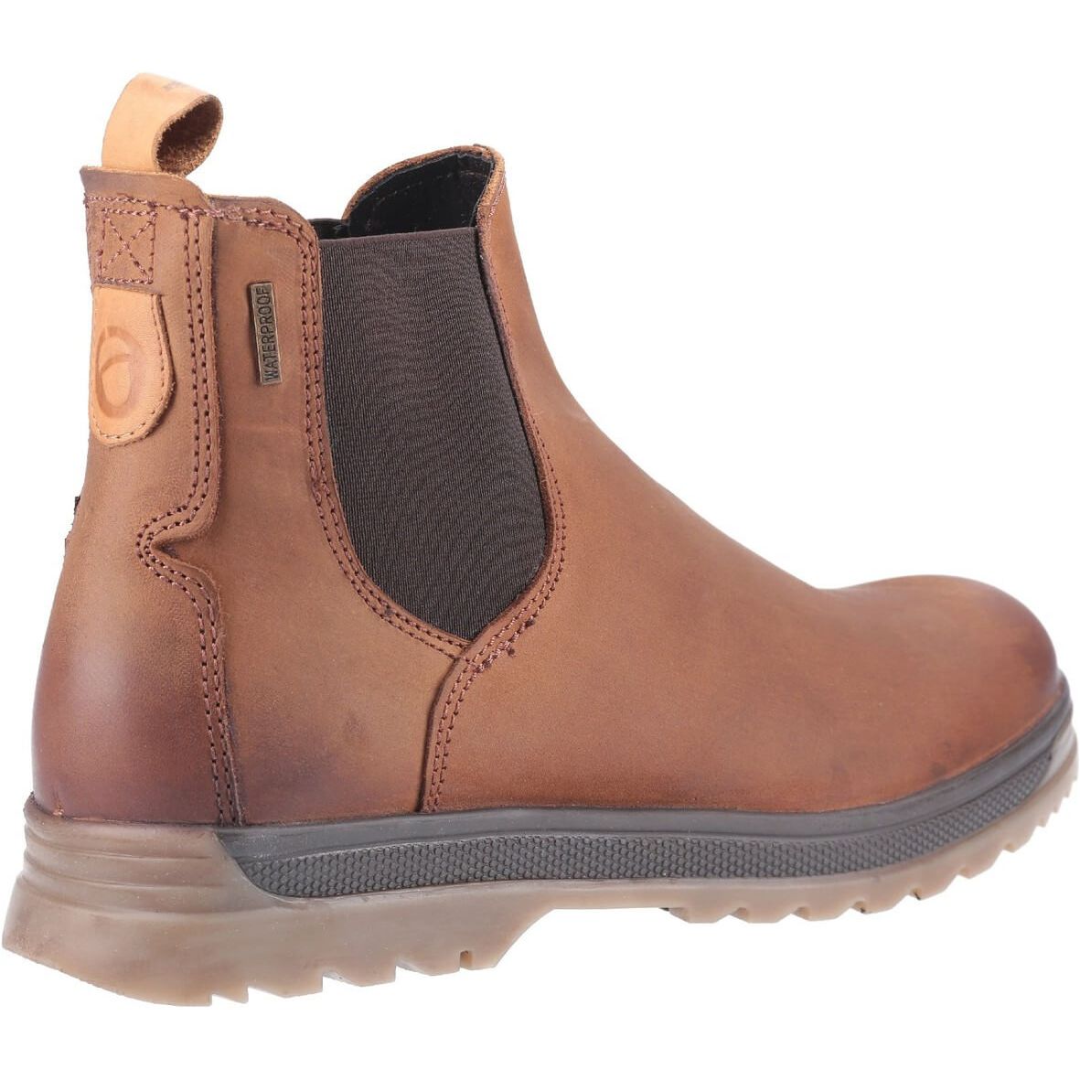 Cotswold Winchcombe Chelsea Boots-Chestnut-2