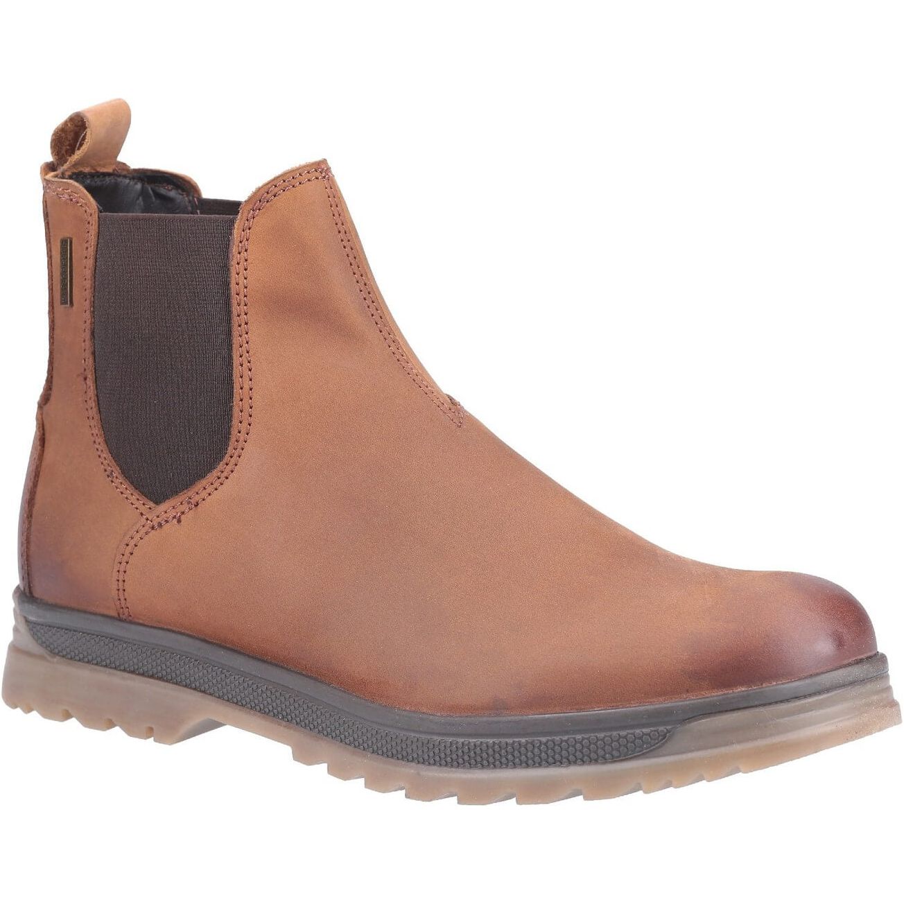 Cotswold Winchcombe Chelsea Boots-Chestnut-Main