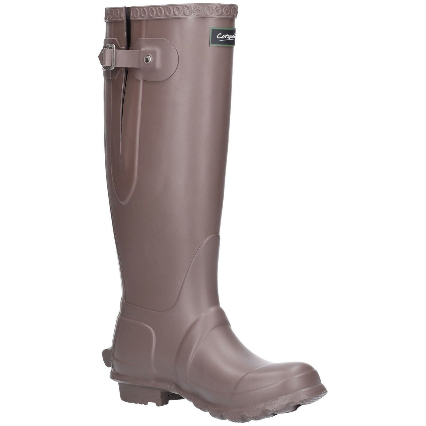 Cotswold Windsor High Wellies-Brown-Main