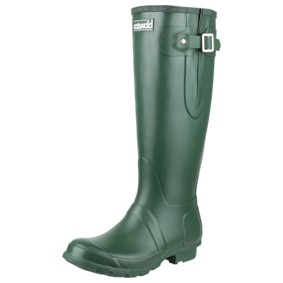 Cotswold Windsor High Wellies-Green -8