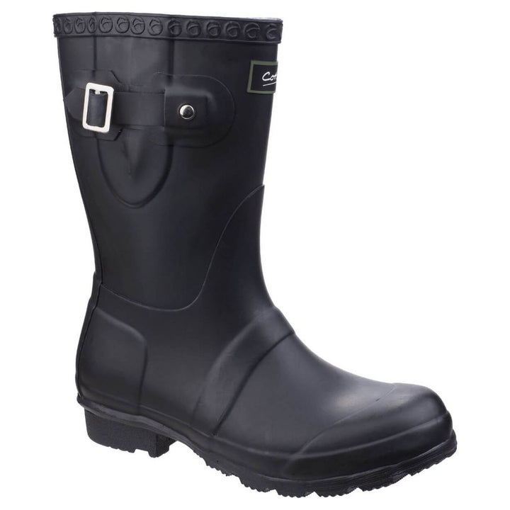 Cotswold Windsor Short Wellies-Black-Main