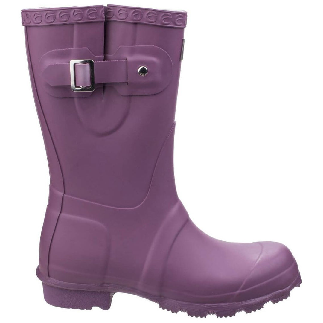 Cotswold Windsor Short Wellies-Purple-4