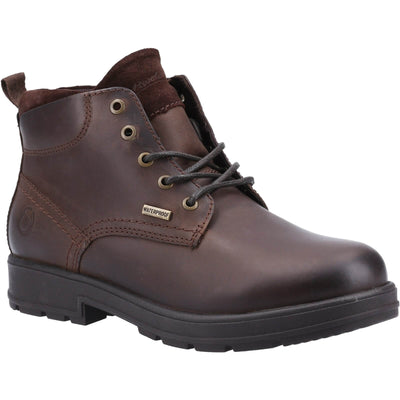 Cotswold Winson Lace Up Boots Brown 1#colour_brown