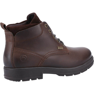 Cotswold Winson Lace Up Boots Brown 2#colour_brown