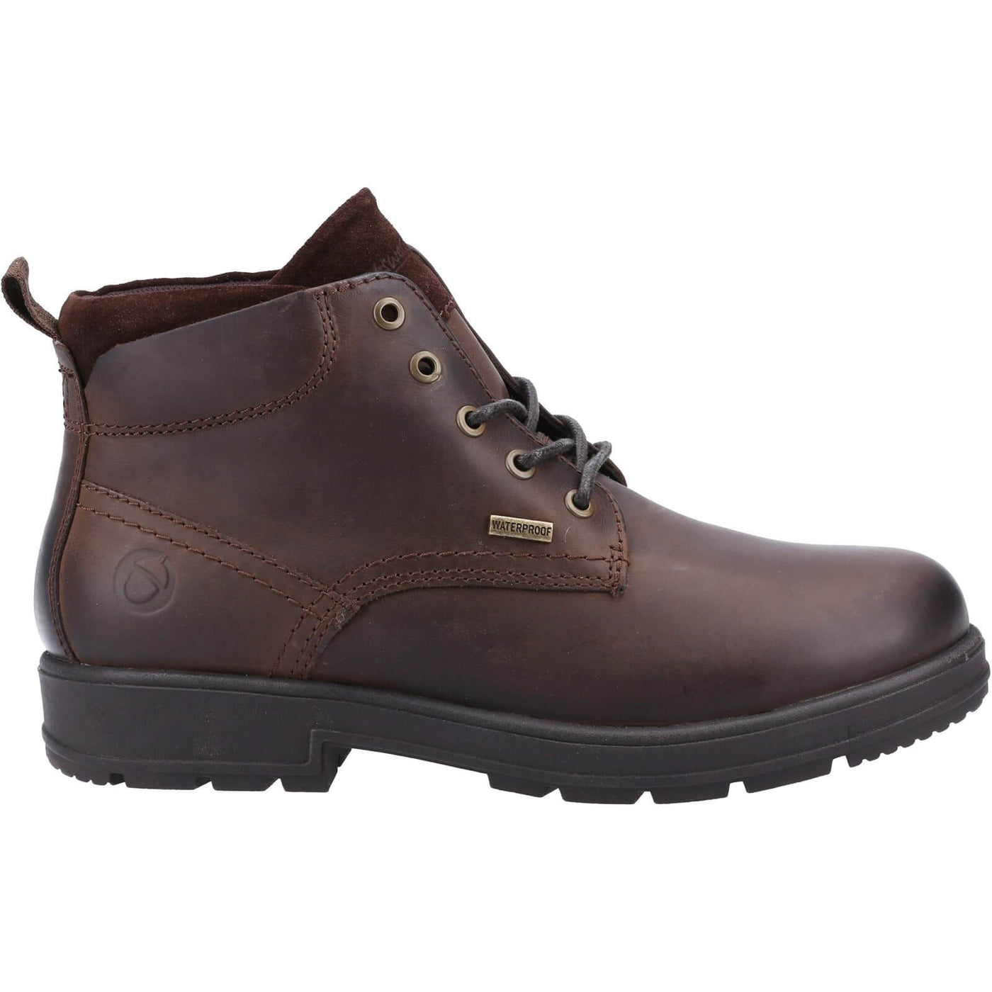 Cotswold Winson Lace Up Boots Brown 4#colour_brown