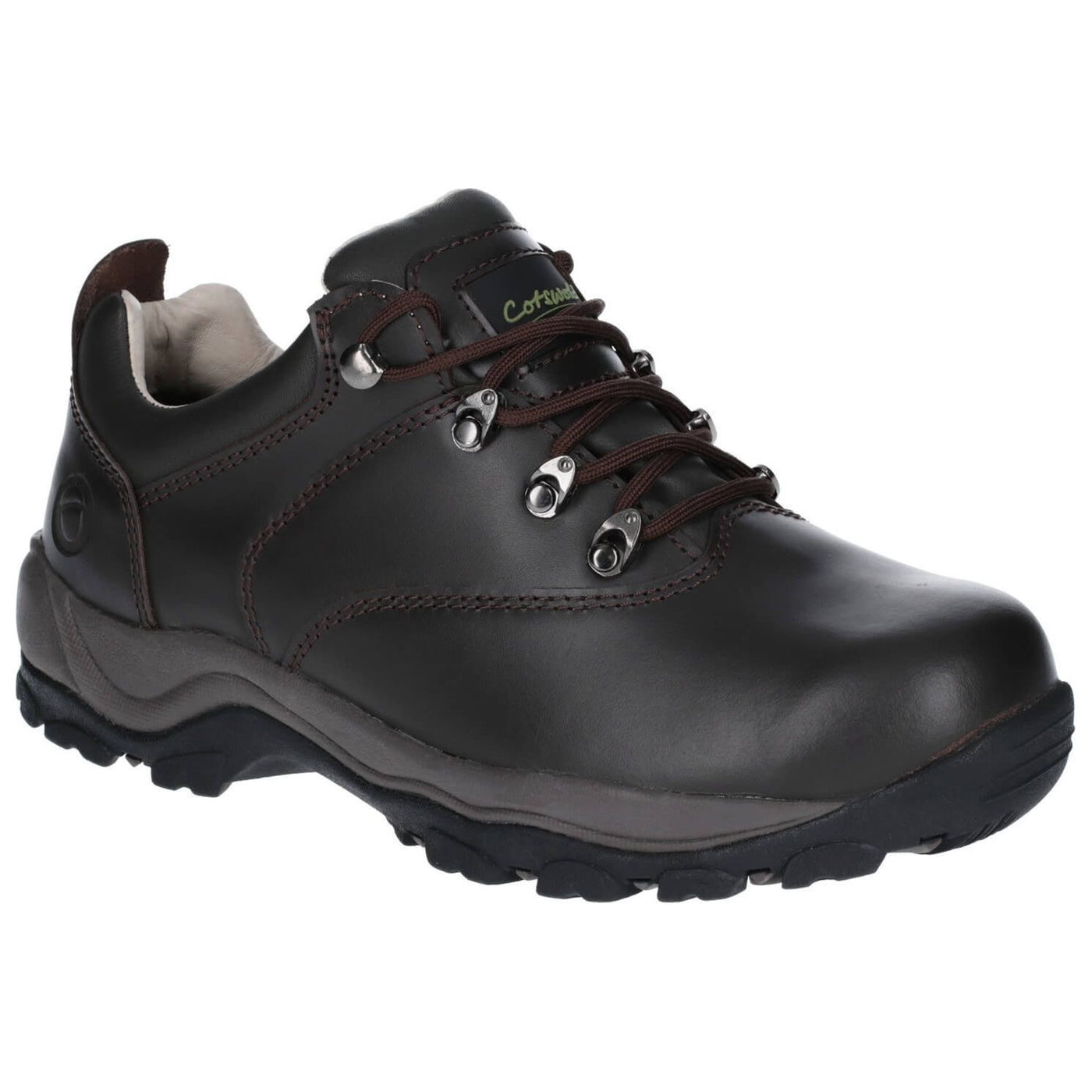 Cotswold Winstone Waterproof Hiking Shoes-Brown-Main