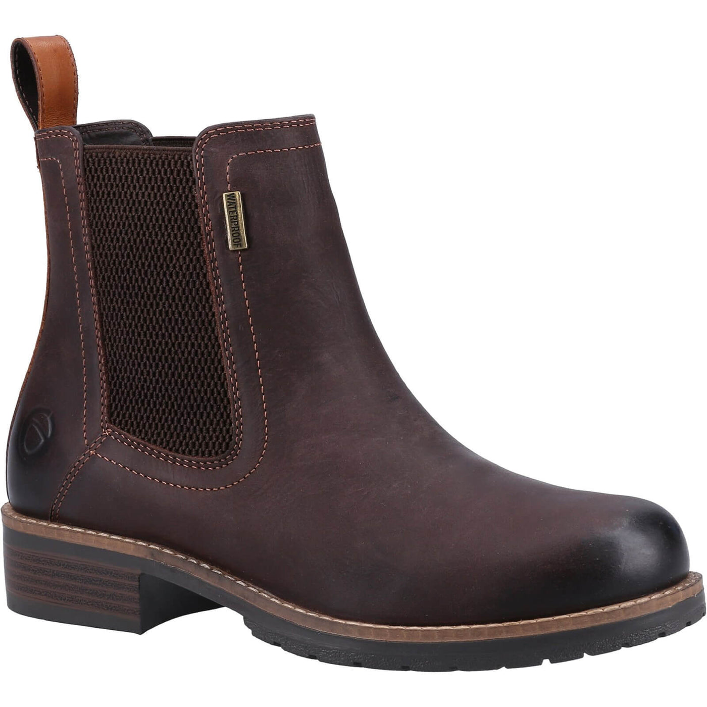 Cotswold Womens Enstone Boots Brown 1#colour_brown