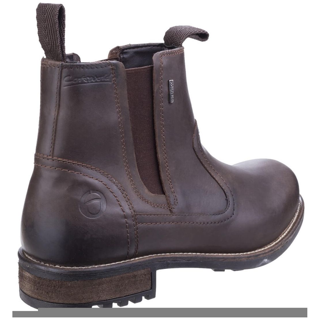 Cotswold Worcester Chelsea Boots-Brown-2
