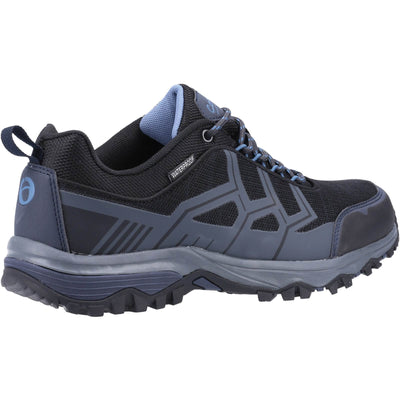 Cotswold Wychwood Low Waterproof Walking Shoes Black 2#colour_black