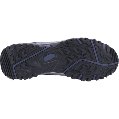 Cotswold Wychwood Low Waterproof Walking Shoes Black 3#colour_black