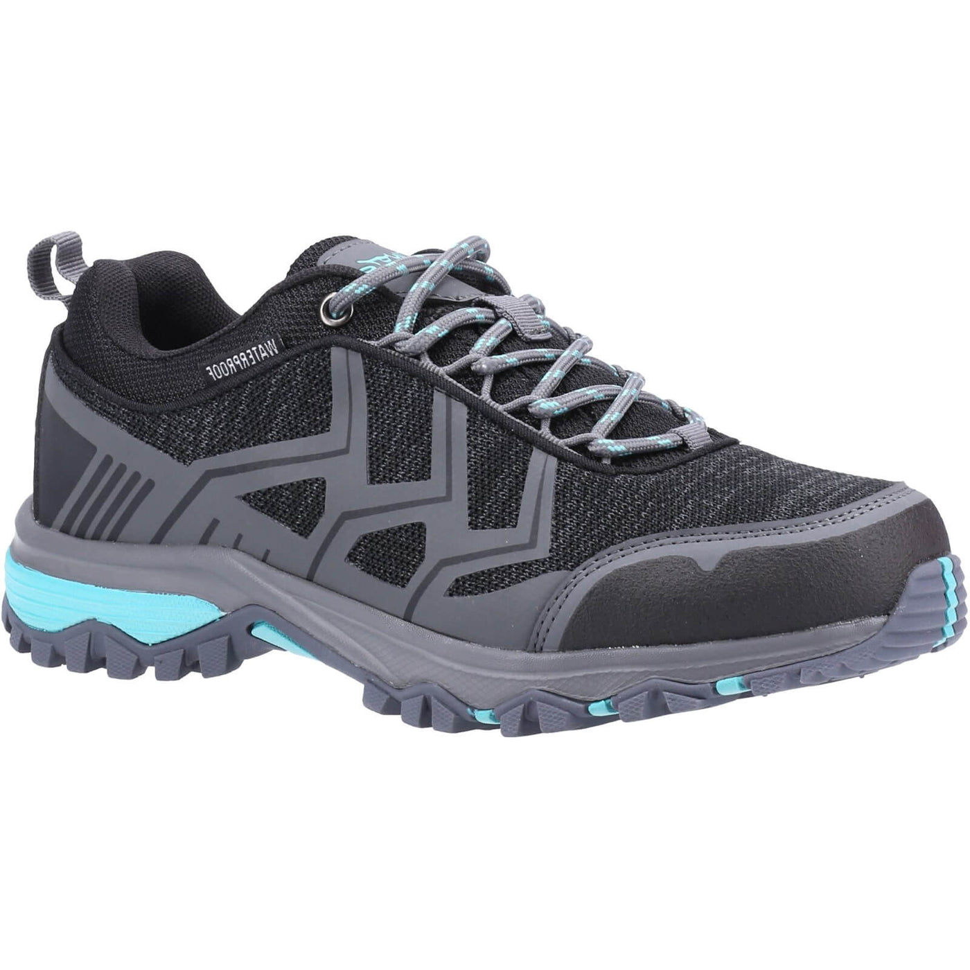 Cotswold Wychwood Low Waterproof Walking Shoes Grey 1#colour_grey