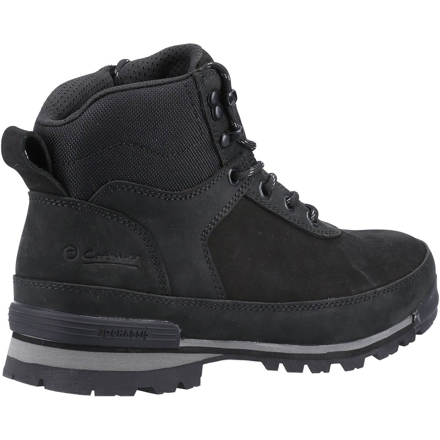Cotswold Yanworth Hiking Boots Black 2#colour_black