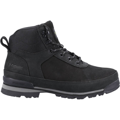 Cotswold Yanworth Hiking Boots Black 4#colour_black