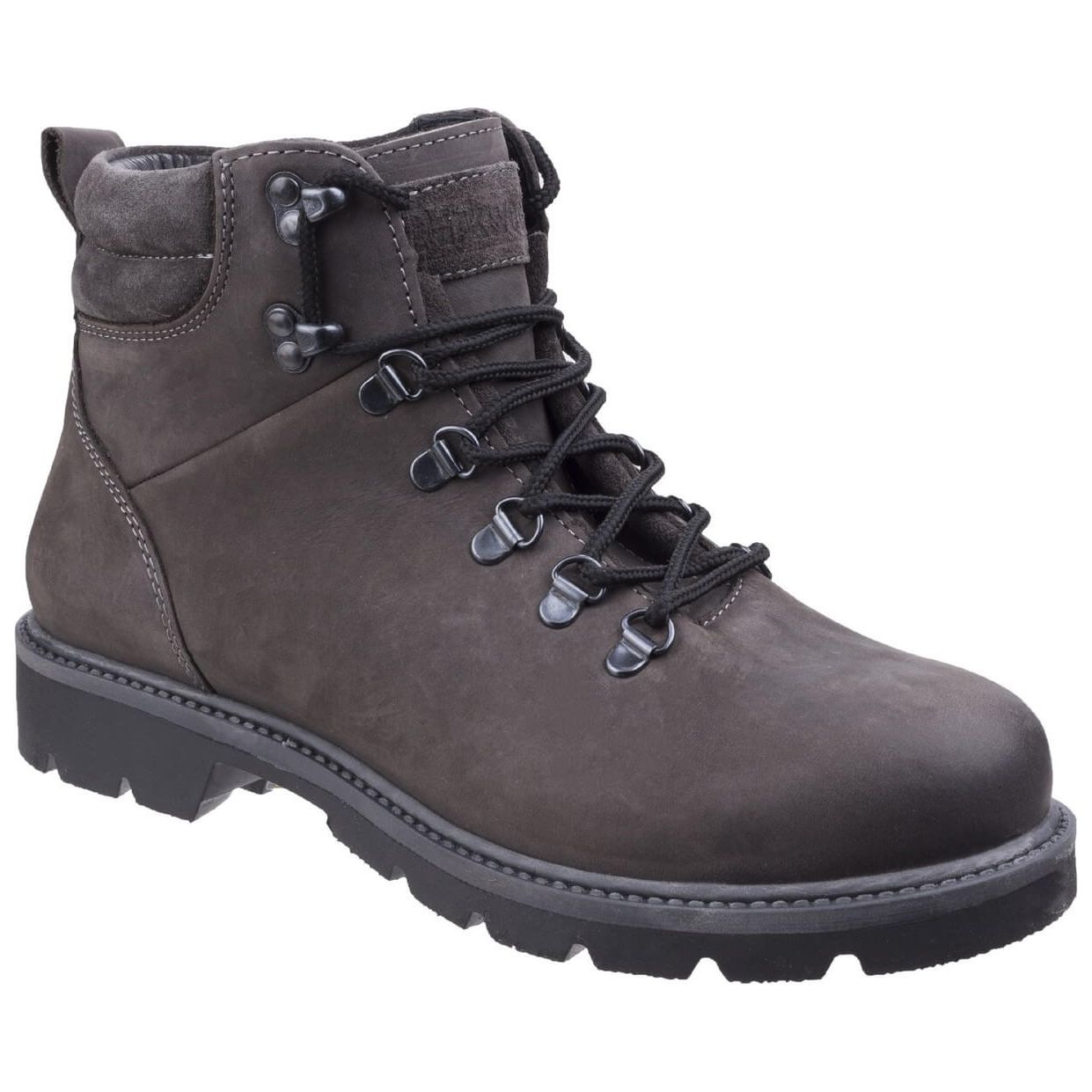 Darkwood Maple Casual Walking Boots-Smoke-Main