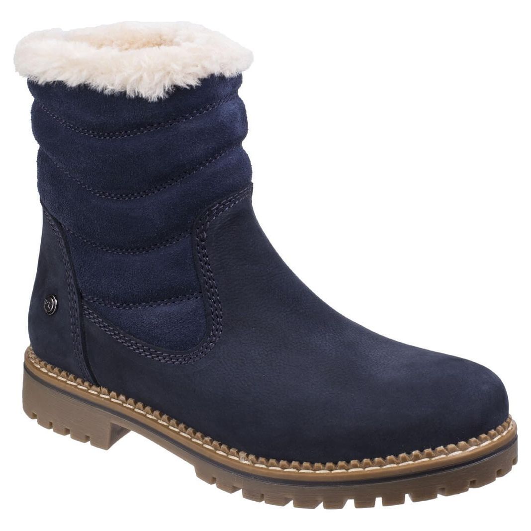 Darkwood Roseod Casual Walking Boots-Navy-Main